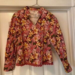 NWOT Victoria Dunn sample top, never worn, size XS